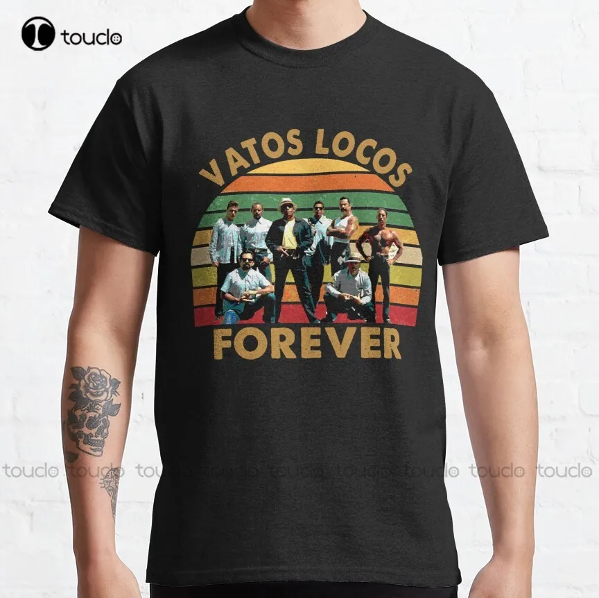 Grew Up Tough On The Streets Vatos Locos Forever Rave Acid Classic T-Shirt T Shirts For Women Creative Funny Tee Christmas Gift