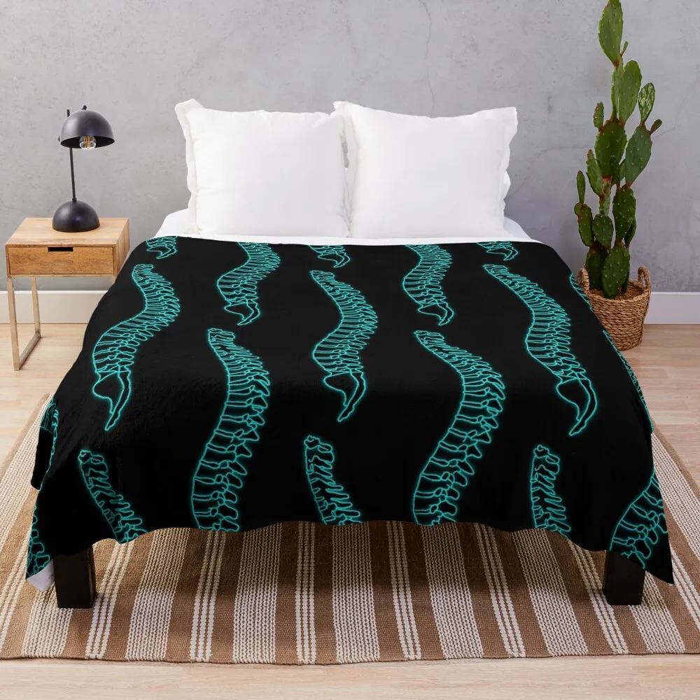 

Human Spine Xray Throw Blanket Luxury St christmas decoration Extra Large Throw Beach Blankets