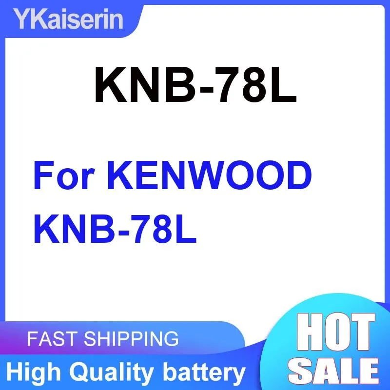 3300Mah Radio Battery High-Performance For Kenwood Knb-78L