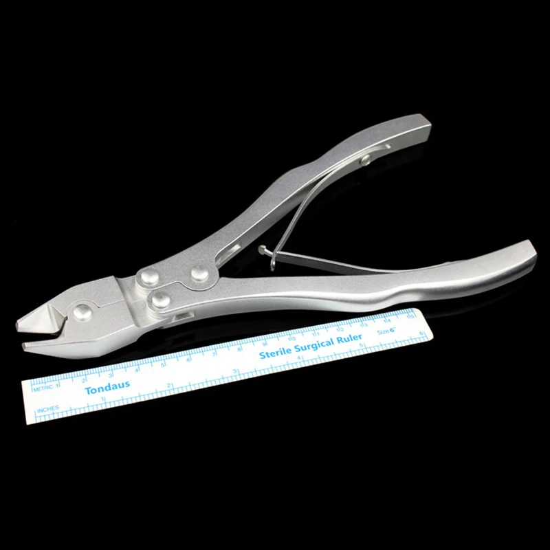 Orthopaedic instruments medical double joint stainlesss steel wire scissors titanium cable forceps rope cutter rib bone plate