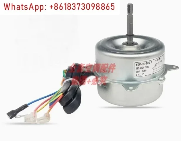 new air conditioner motor YDK-35-6A H YDK-35-6HG 4 YDK35-6HG 1 fan air conditioner motor good working part