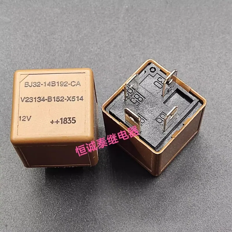 （Brand New Original）1pcs/lot 100% original genuine relay:BJ32-14B192-CA V23134-B152-X514 12V 4pins Automotive relay CB1a-TR-2V