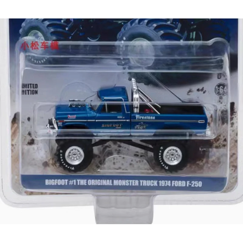 GreenLight 1:64 Scale 1974 FORD F-250 ORIGINALรถบรรทุกรุ่นรถคลาสสิกผู้ใหญ่ของที่ระลึกของขวัญจอแสดงผลแบบคงที่