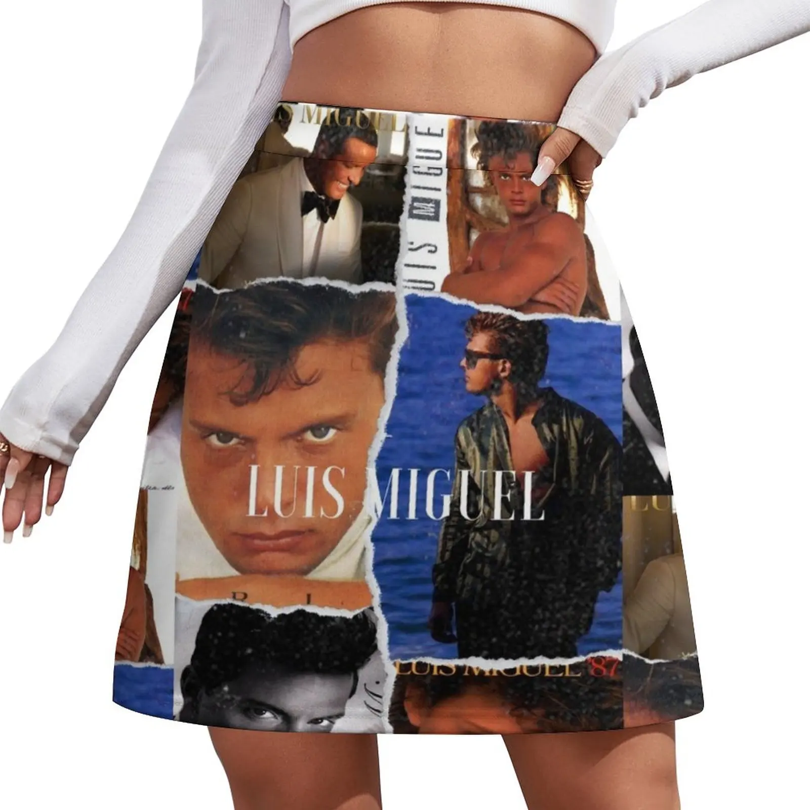 

Мини-юбка Luismi Albums, женская юбка миди, новинка в категории внешней одежды, мини-юбка для женщин