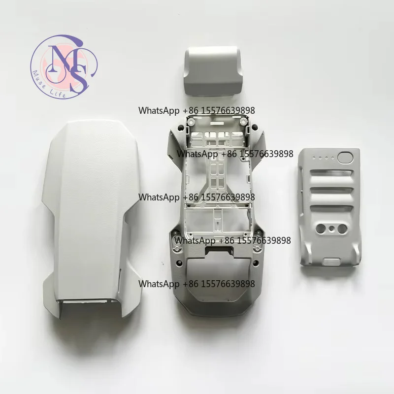 Drone Full Body Shell Set, Upper, Middle, Bottom & Battery Cover, Replacement Spare Parts