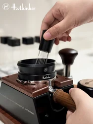 HOOTHINKER Magnetic Coffee Dosing Funnel With 51mm/53mm/58.5mm Magnets Espresso Dosing Ring Black Home Barista Accessories