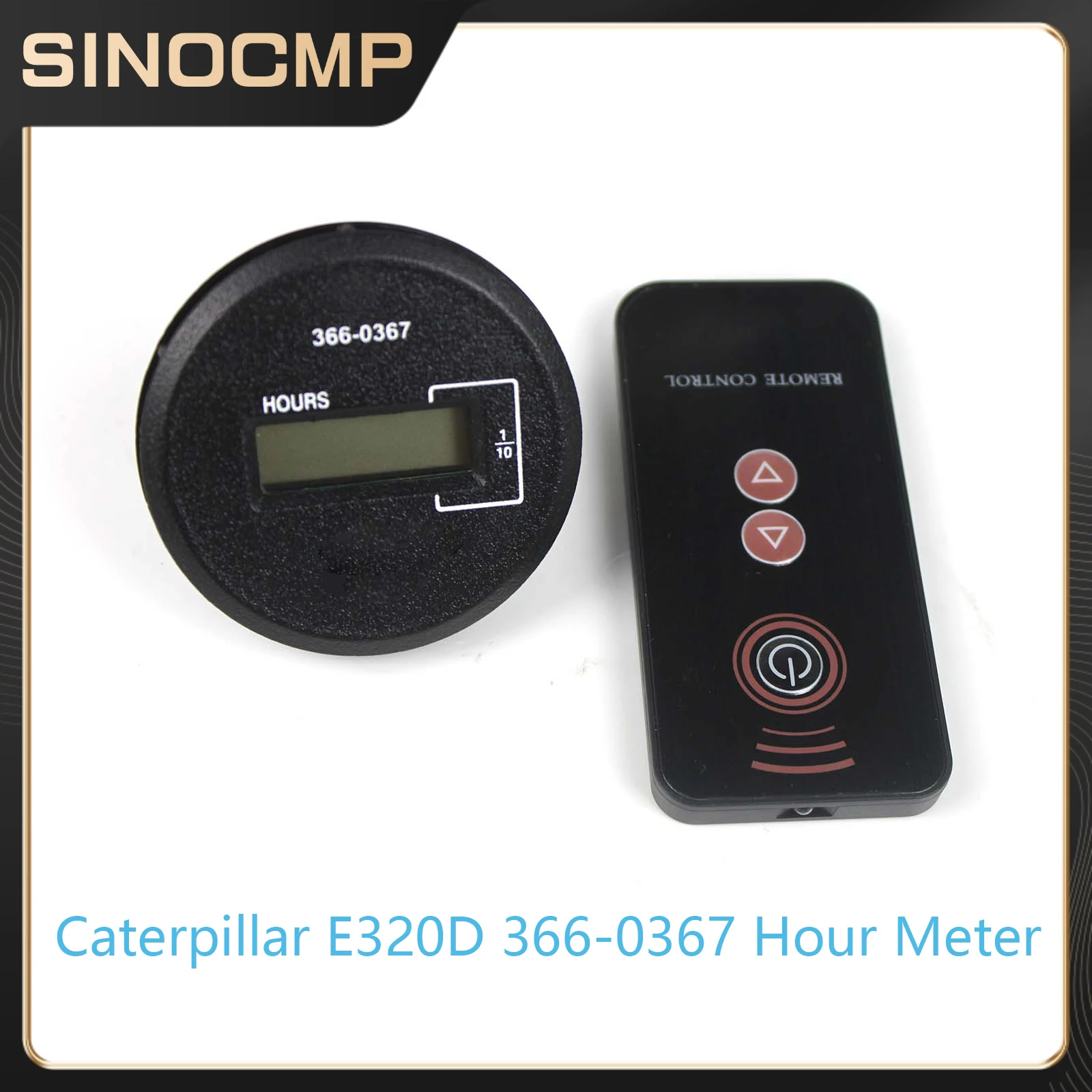 

1pcs Caterpillar E320D 366-0367 Timer Remote Timer Mechanical Hours for Caterpillar Diesel Engines