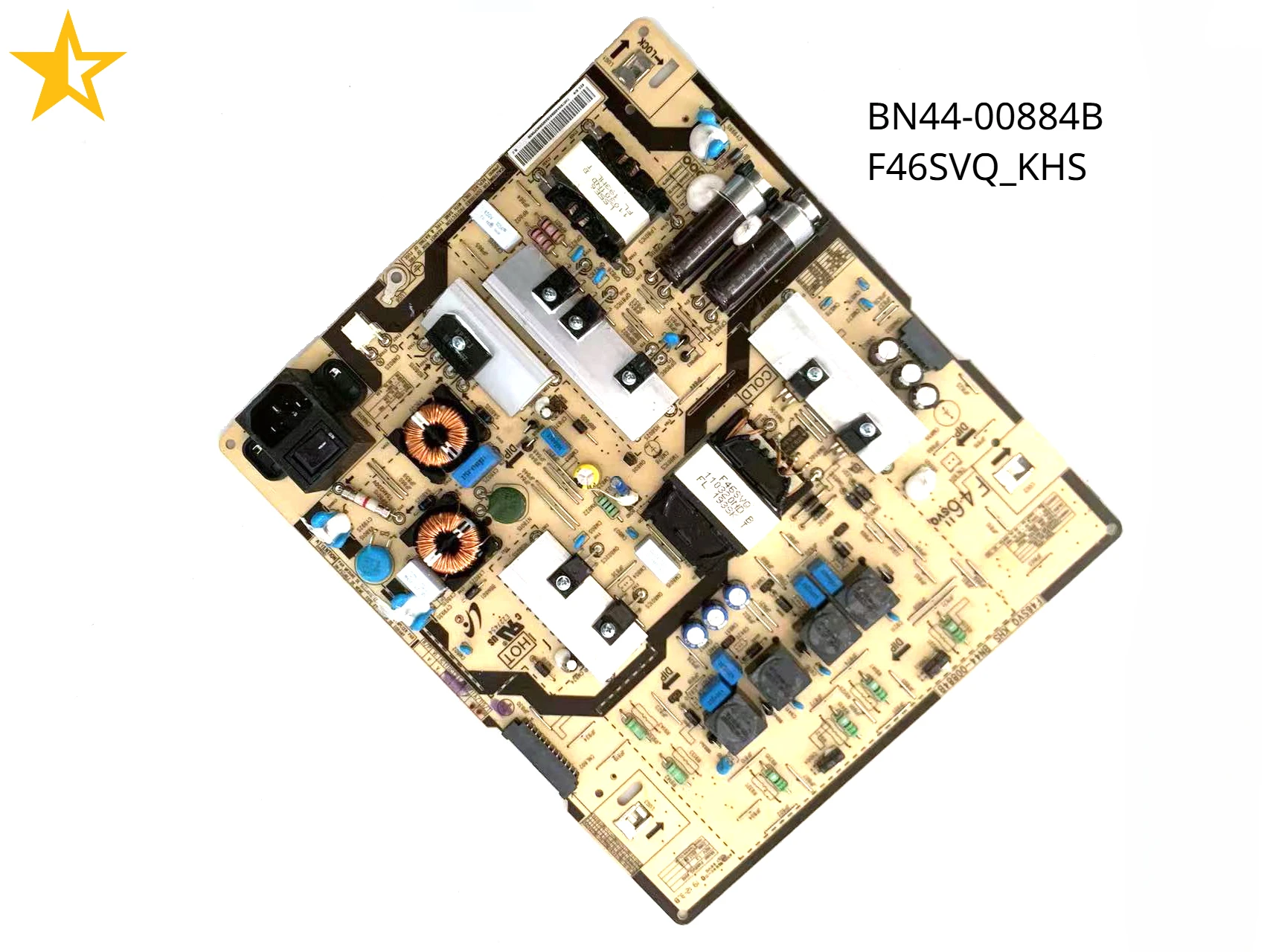 

Power Supply Board BN44-00884B F46SVQ_KHS is for LH46UHFC LH46UHFCLBB LH46PHFPBGC/XF TV accessories