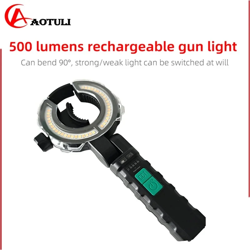 Universal Adjustable Rechargeable Spraying Machine Light Airbrush Fill-in Light with Stand for Sprayer