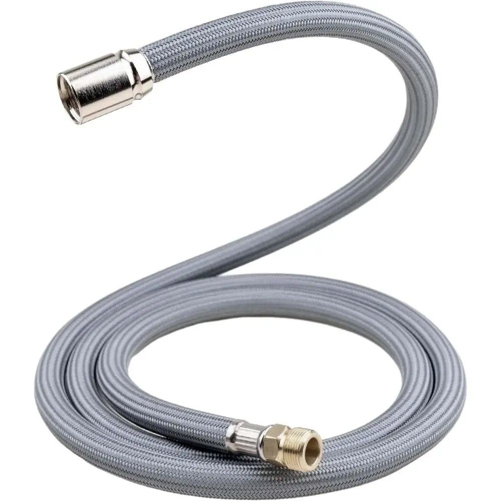 150cm Faucet Pulling Water Tube Telescopic Kitchen Faucet Nylon Hose Replacement Bathroom Sink Sprayer Hose Pipe Fittings