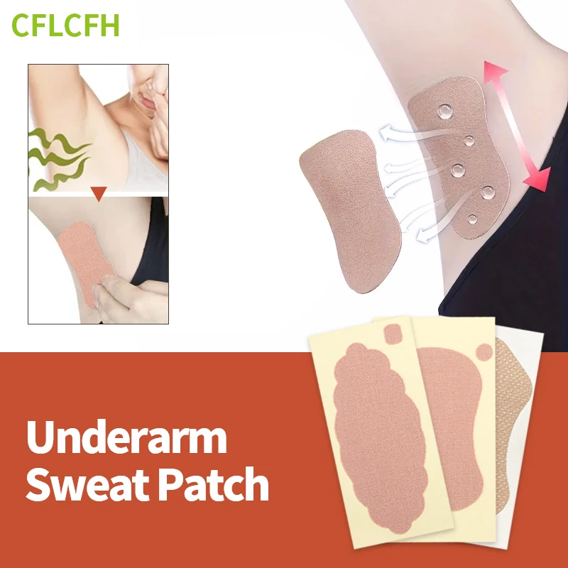 Underarm Sweat Pads Armpit Anti Perspiration Deodorants Patch Underarm Absorbent Sweat Disposable Sticker for Men and Women