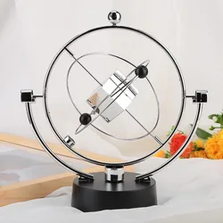 Newton Pendulum Ball Balance Ball Rotating Perpetual Motion Physical Science Pendulum Toy Physics Tumbler Craft Home Decoration