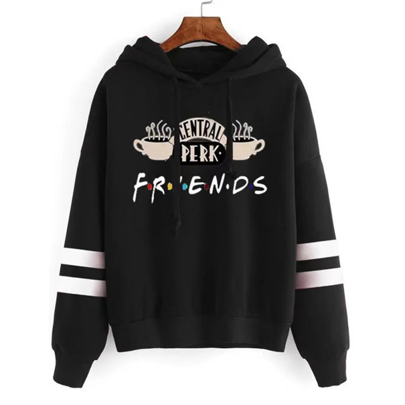 Sudadera con capucha para chica, jersey de Luke\'s Dinner, Central Perk Friends, programa de TV, sudaderas para amantes del café