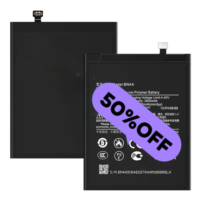 Battery for Xiaomi Redmi Note2/Note3/Note4/Note5/Note6/Note7/Note8/Note9/Note 10/Note 11/Note 12/ Pro/ Plus/Pro Max/X/5G/4G/SE/E