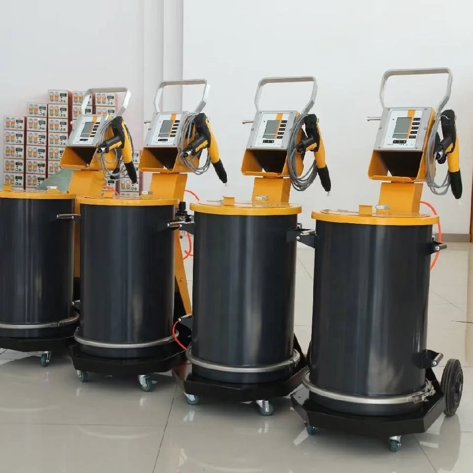 Electrostatic Powder Coating Gun, 110-240V 50W, Easy Operation, Steel Substrate, Spray Machine, High Efficiency