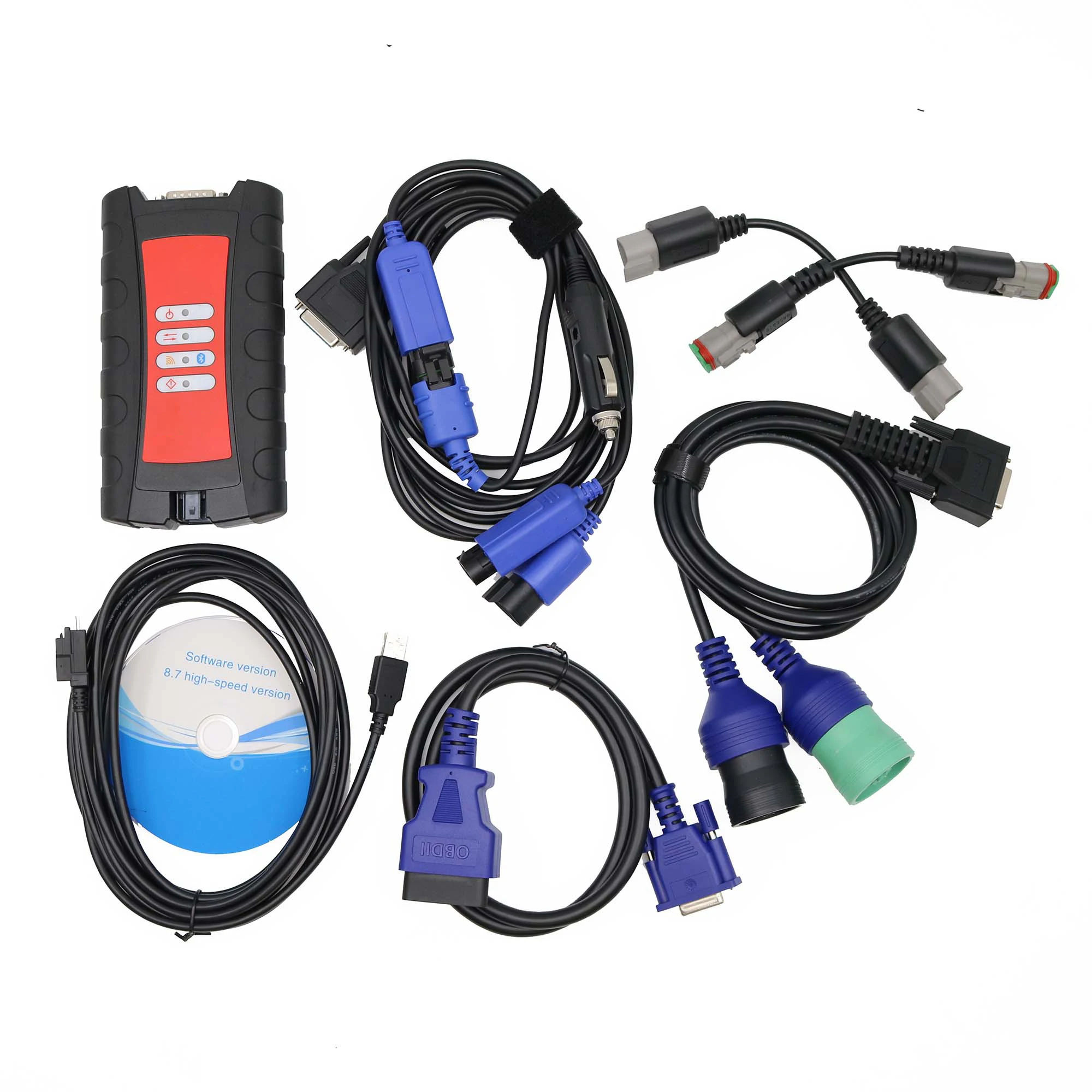 v9.0 real WIFI inline 7 for CUMMINS diagnostic tool CMS Engine Service Tool 5572620 for trucks Generator Set with laptop