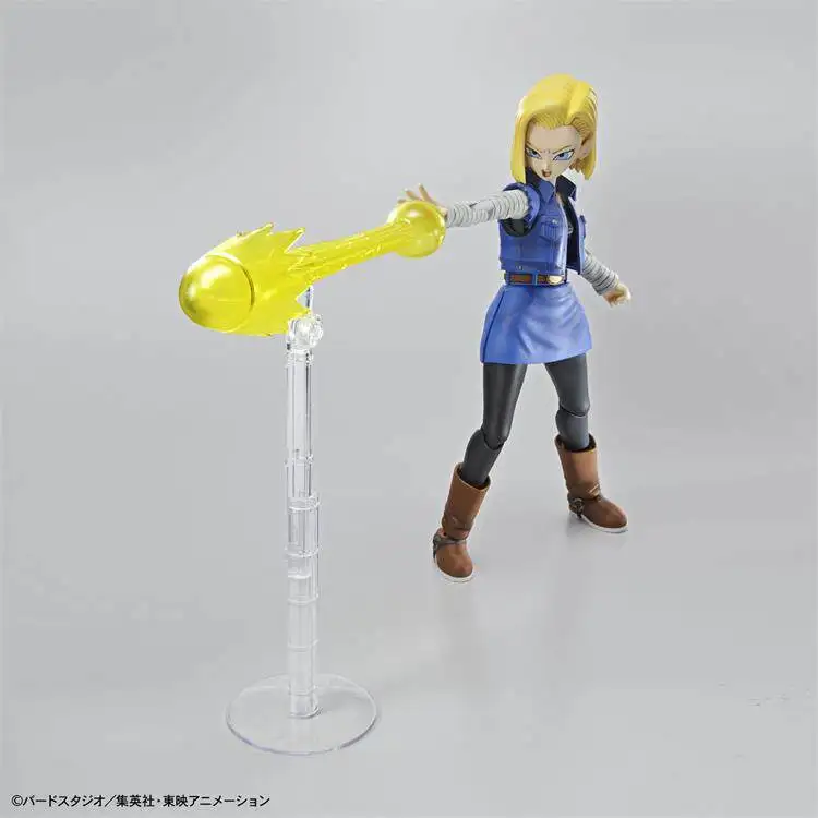 BANDAI Figure-rise Standard Dragon Ball Z Android 18 Plastic Model Kit 15.5cm In Stock Fast Shipping view 4
