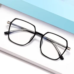 Optical Glasses for Men, Full Rim Male Eyeglasses with Recipe Alloy TR-90 Plastic High Quality, Super Light-weighted