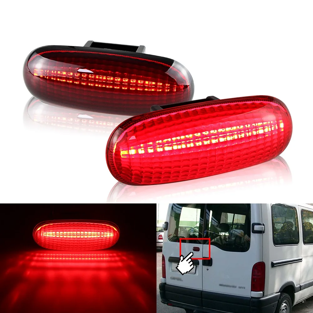 1PC Led Rear 3rd Brake Light High Mount Tail Stop Lamps for Renault Trafic Master II for Nissan Interstar Primastar for Opel