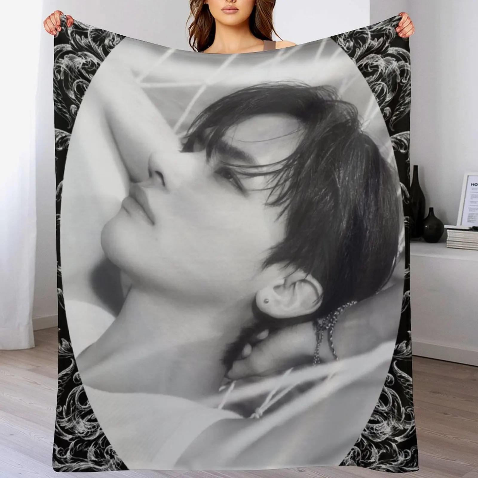 

&TEAM Nicholas Throw Blanket Compact Warm Blanket for Car Road Trip