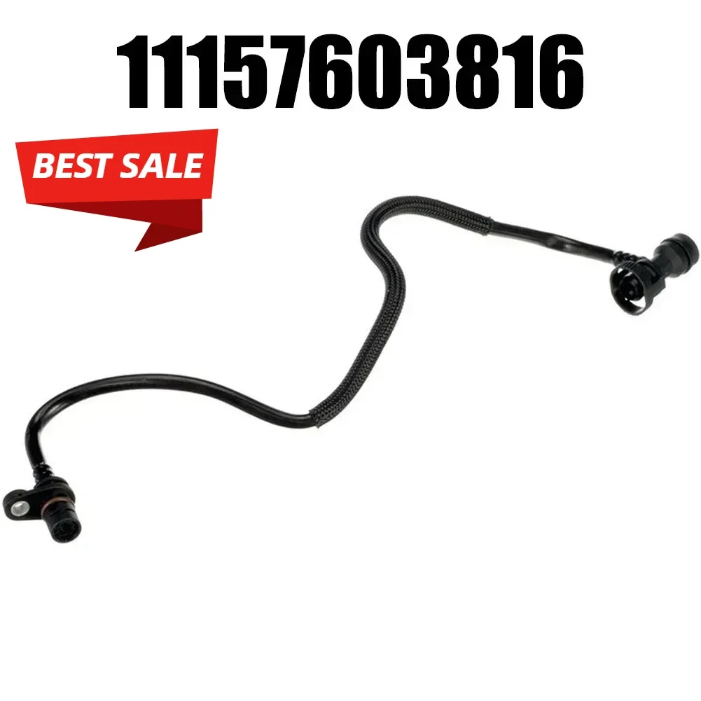 

Black Plastic Car Crank Case Breather Pipe Hose Tube For BMW 320 328 528 11157603816 Car Accessories