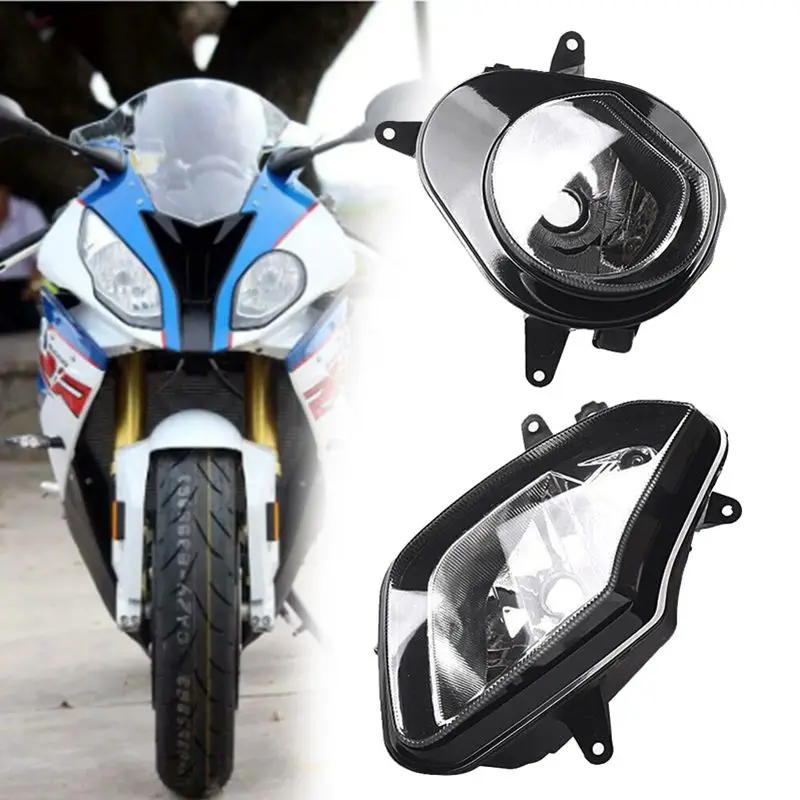 Motorcycle Front Headlight Lamp Assembly For BMW S1000RR 2009 2010 2011 2012 2013 2014 Clear Lens