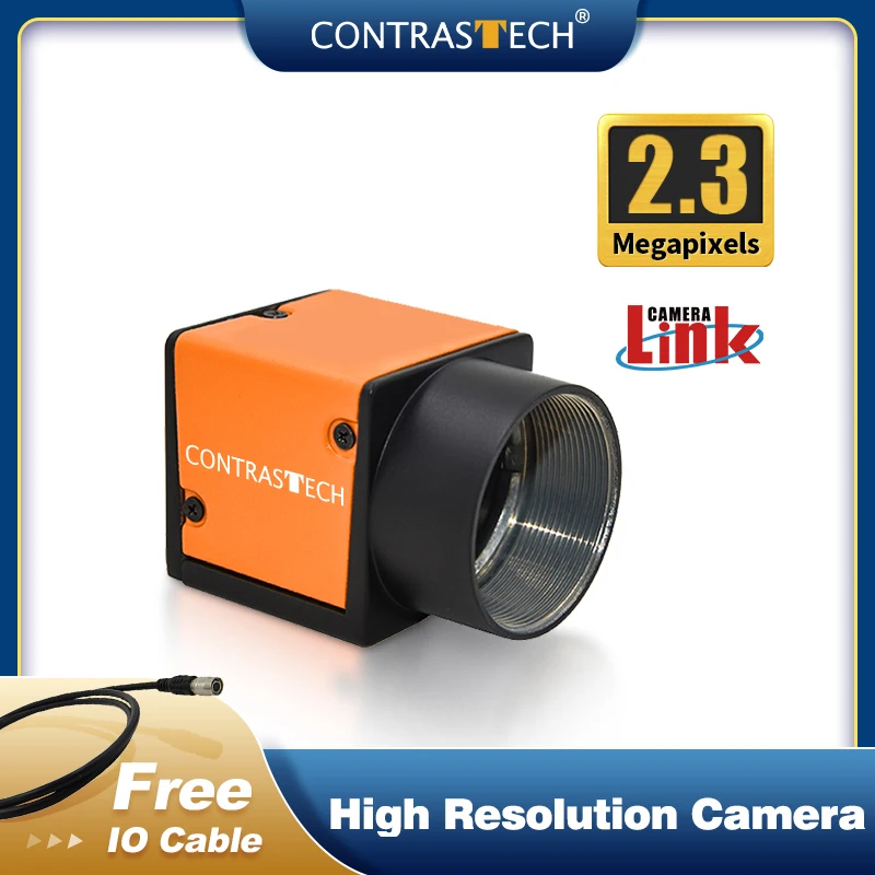 Cheap High Resolution 2.3MP 38fps CMOS Global Shutter Cameralink Industrial Vision System Camera For Inspection