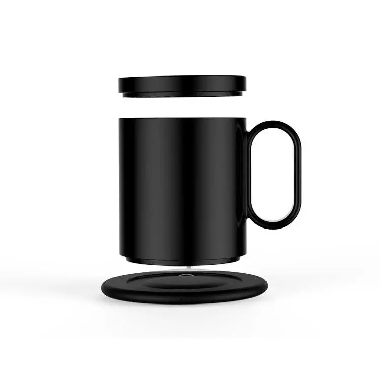 Smart Mug Warmer Wireless Heated Coffee Cup 55℃ Thermostatic Mug with phone Wireless Charger For Home Office Desk Gift