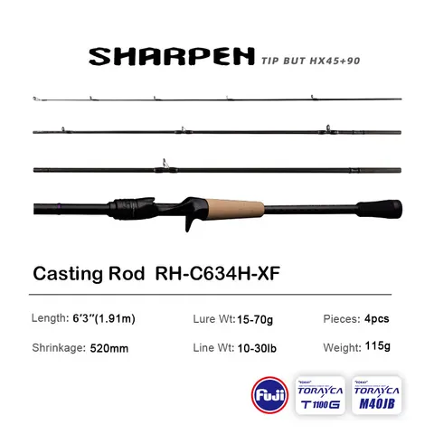 PURELURE SHARPEN Удочки для рыбалки, 4 шт., мягкие приманки