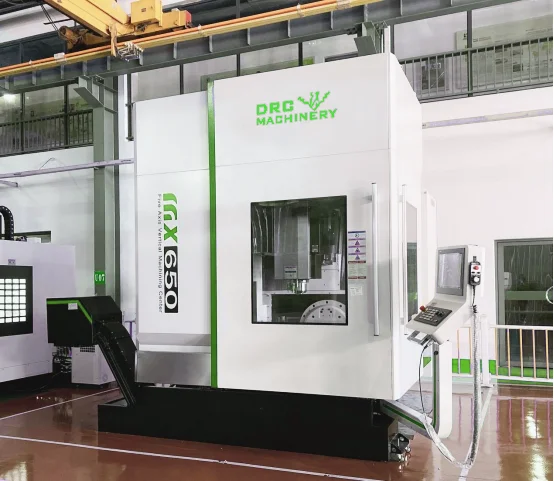 DRC High-Speed High Precision MX650 5 Axis Vertical CNC Milling Machine Heavy Duty  Control System BT40 Single Spindle