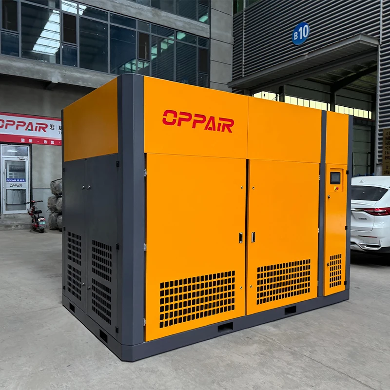 Opp-175F 132Kw 175Hp 10Bar 10Kg 1.0Mpa Screw Air Compressor 20M3/Min 25M3/Min 30M3/Min For Industry