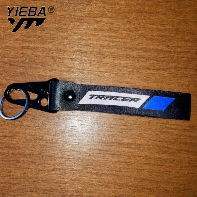 For YAMAHA MT09 MT-09 Tracer MT 09 SP MT07 2013 - 2024 Motorcycle Accessories Embroidery Badge Key Ring Chain Keyring Keychain