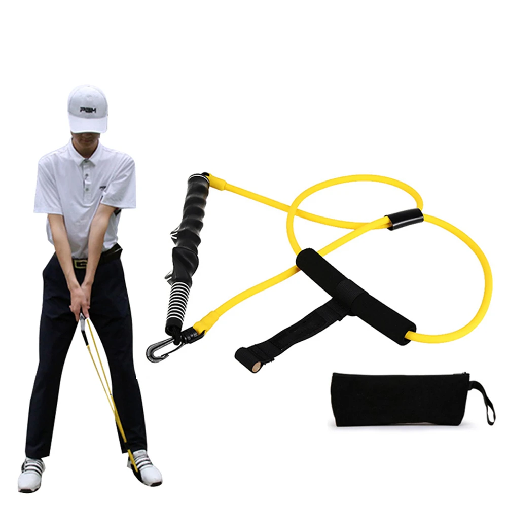 Fascia di resistenza per swing da golf, allenatore di swing stabile, correttore di postura del movimento e fitness, fascia per riscaldamento,