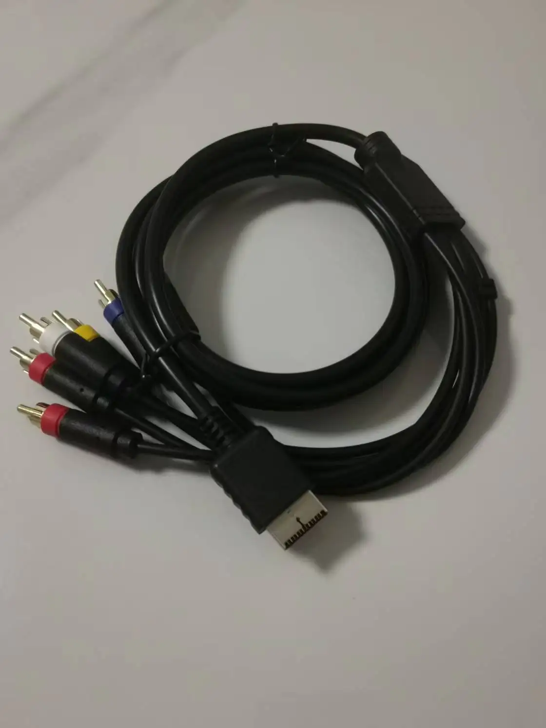 كابل RGBS بطول 1.8 متر ملحقات كابل ألعاب ممتاز عالي الدقة لوحدات تحكم الألعاب بلاي ستيشن 2 3 PS2/ PS3