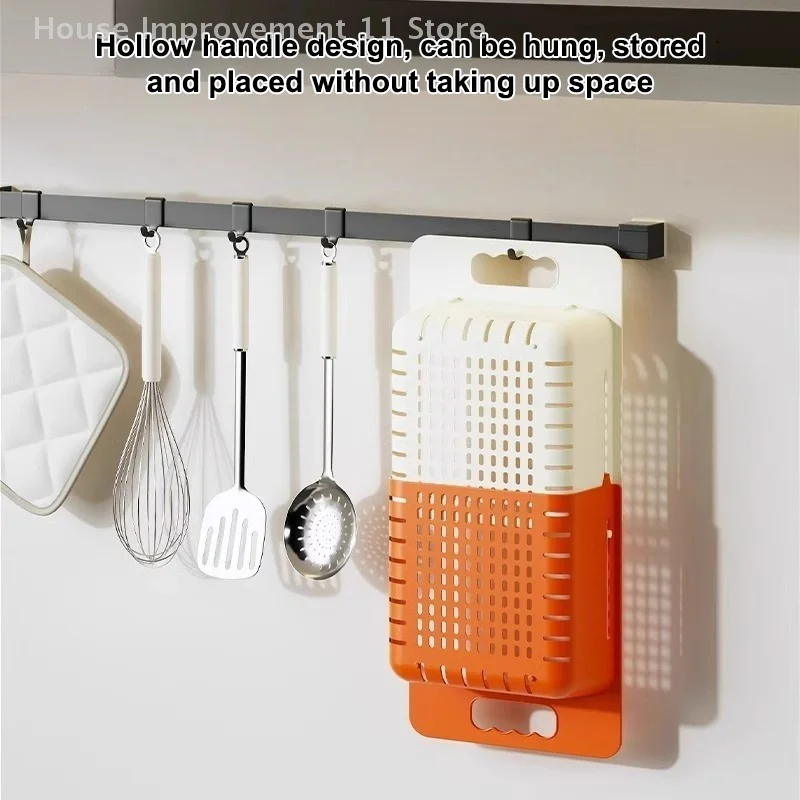 Kitchen Scalable Over Sink Expandable Slim Drain Basket Multifunctional Caddy Non Perforated Drain Holder
