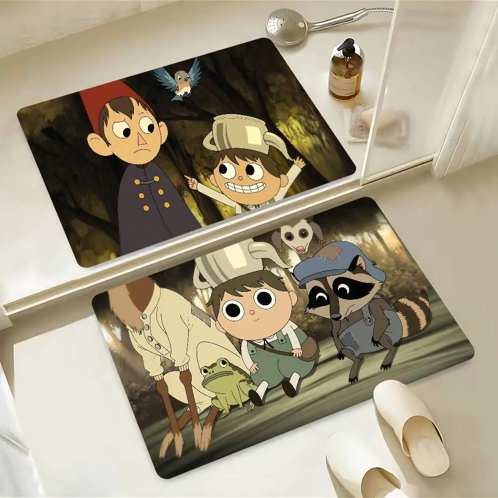 

O-Over The Garden Wall Floor Mat Non-Slip Laundry Room Mat Laundry Decor Balcony Child Living Room Bedside Mats