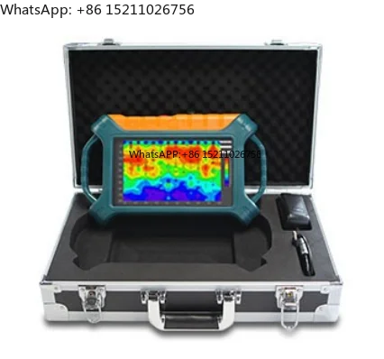 High Accuracy Rapid Measurement ADMT-300SX-16D 16-Channel  300M Depth Underground 3D Touch Screen Groundwater Detector
