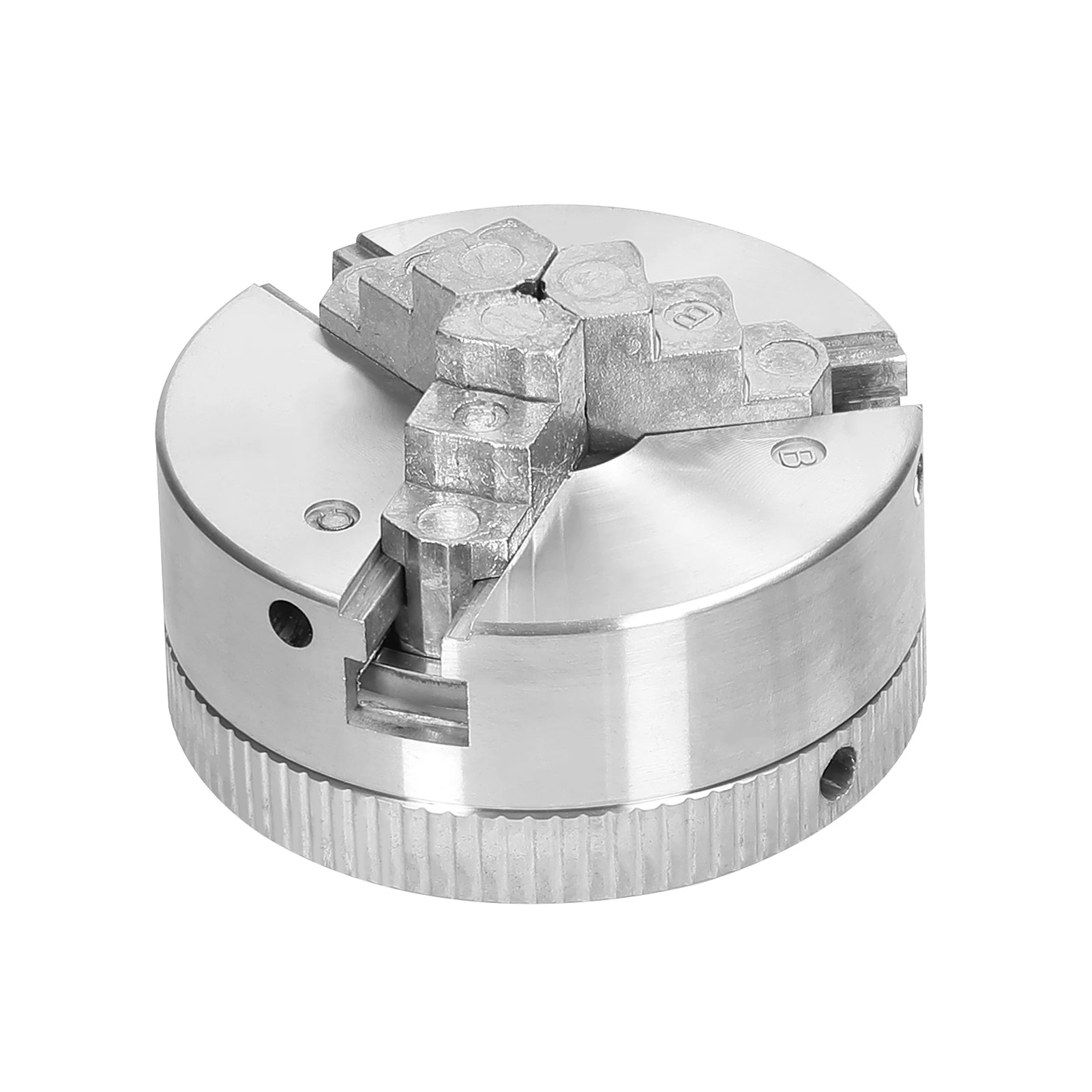 Lathe Chuck 3 /4  Manual Self-Centering Mounting  for Grinding Milling Turning Machine Self-Centering Mounting