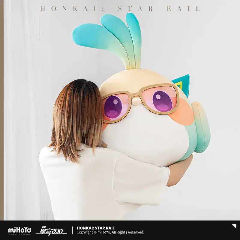 Juego Honkai Star Rail oficial Merch Mihoyo Original auténtico Jmdhys serie muñeco de peluche llavero Aventurina Borin regalos