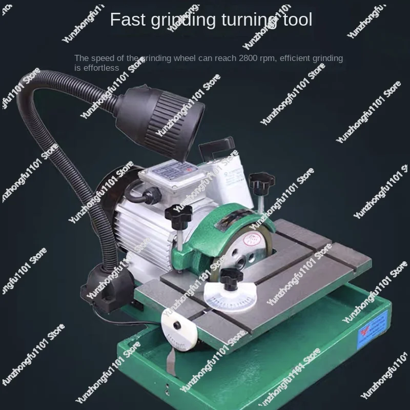 220V/380V Turning Tool Sharpener 2800rpm White Steel Carbide High Power 370W Grinder Boring Heat Resistant