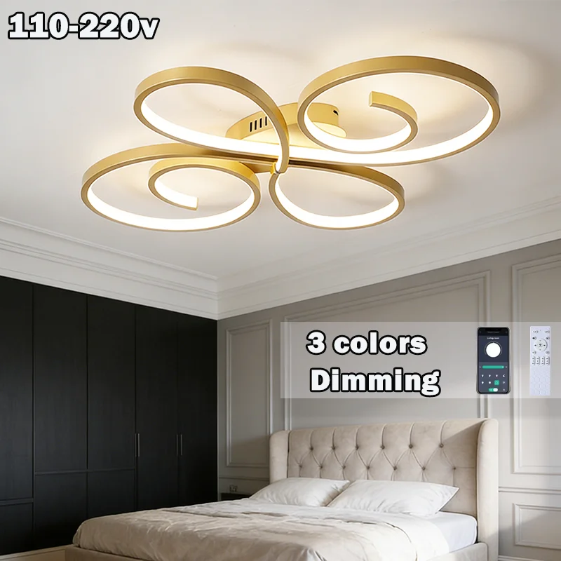 Gold Led Ceiling Li…