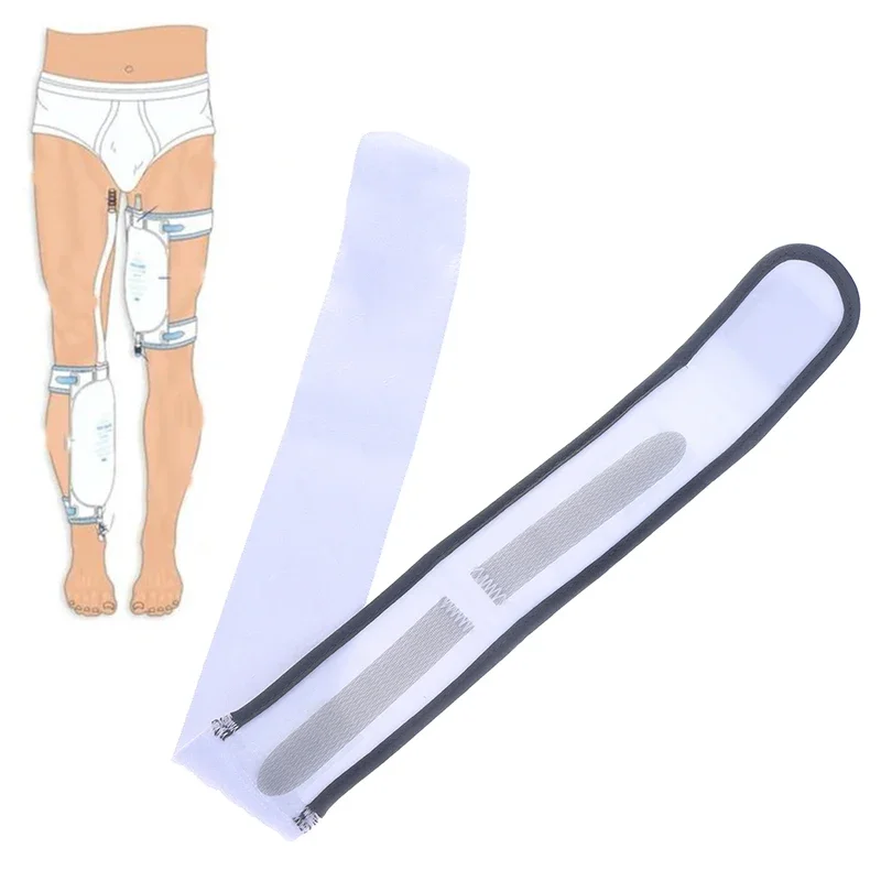 

1PCS Stable Catheter Fixator Comfortable Elastic External Durable Urine Bag Leg Holder Fixation Band Fixation Strap Fixator