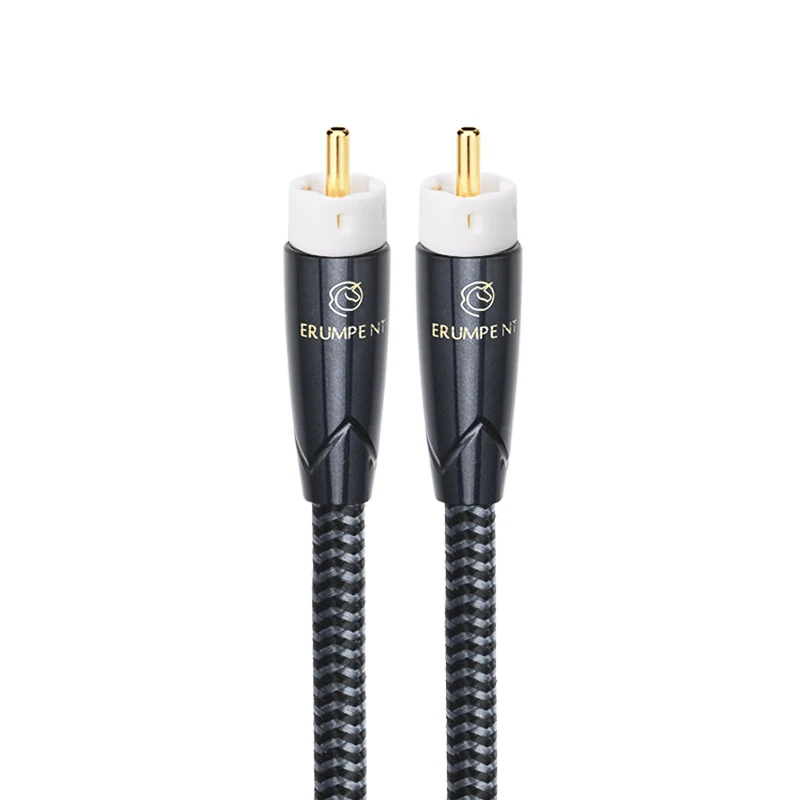 

HiFi RCA to RCA Cable Digital Coaxial Audio Cable Subwoofer Cable SPDIF Male Stereo Connector for TV Amplifier Hifi Subwoofer