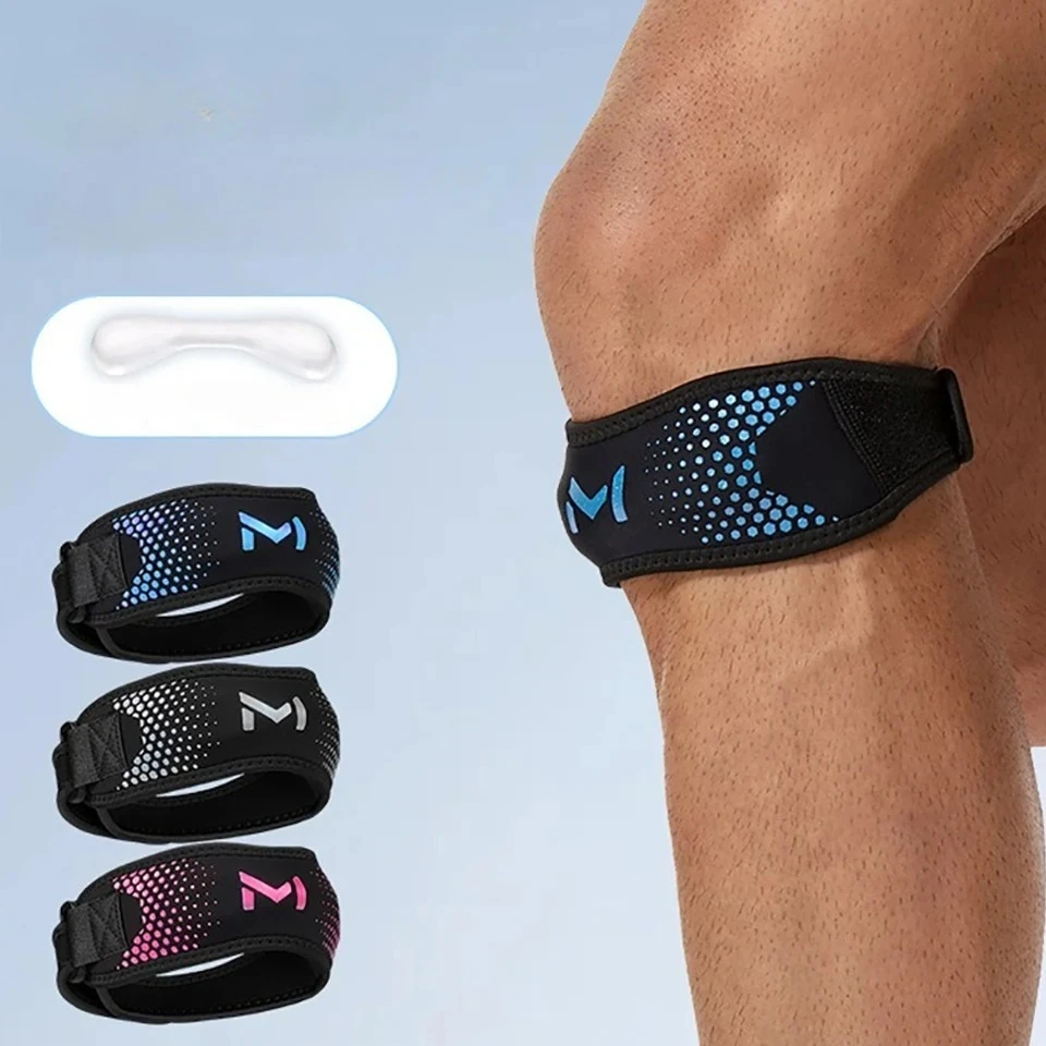 1PC Patella Knie Strap Einstellbare Knie Brace Patellasehne Stabilisator Unterstützung Band für Fußball Basketball Laufen Jumpe