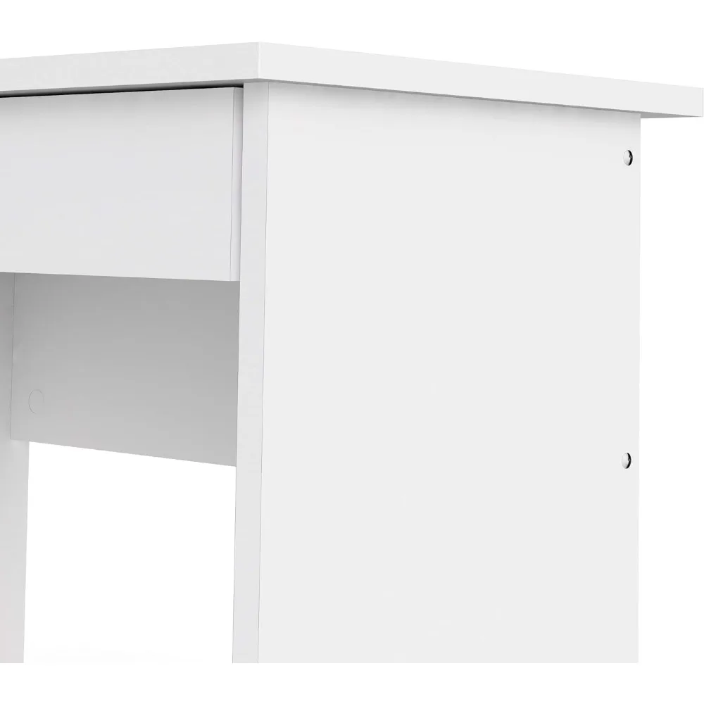 Escritorio blanco con 5 cajones