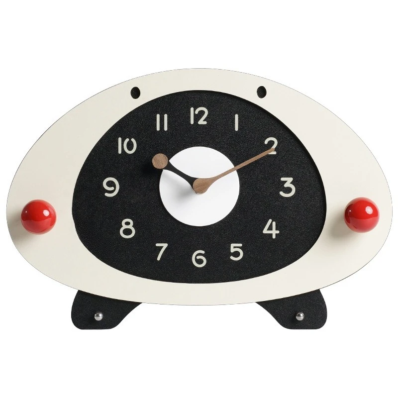 

Living room entrance, desktop ornament, TV cabinet, desktop clock, home decoration, clock and watch placement