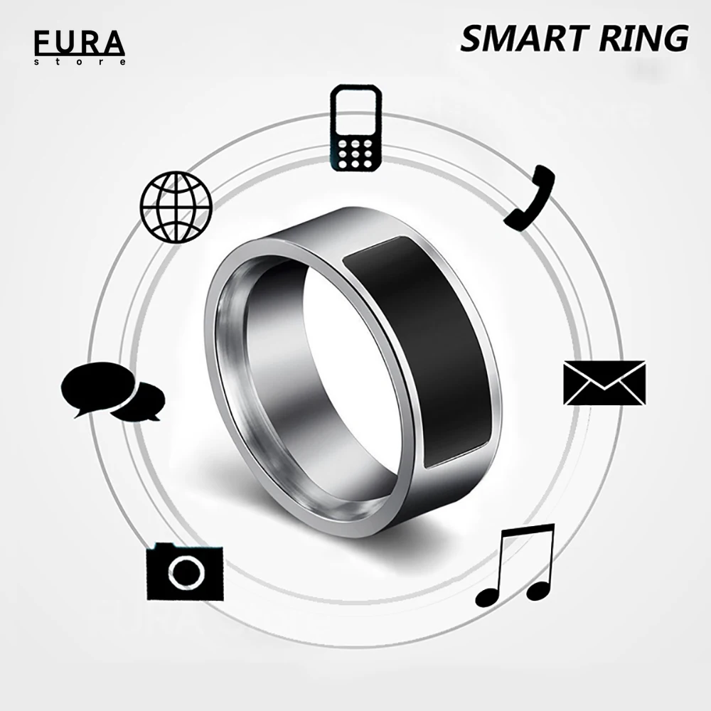 Nieuwe waterdichte multifunctionele draagbare slimme ring Slimme accessoire NFC Smart Ring ondersteunt alleen Android-telefoons