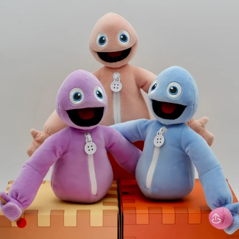 Yeeps: Versteckspiel-Plüschpuppen, rosa, blau, lila, Plüsch, niedliche Plüschstatue, Puppenkollektion, Raumdekoration, Spielzeug, Weihnachtsgeschenke