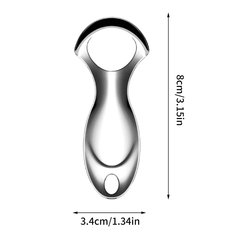 Mini rascador de lengua para adultos, herramienta de cepillo, raspado de boca de Metal, limpieza de aliento, higiene Dental