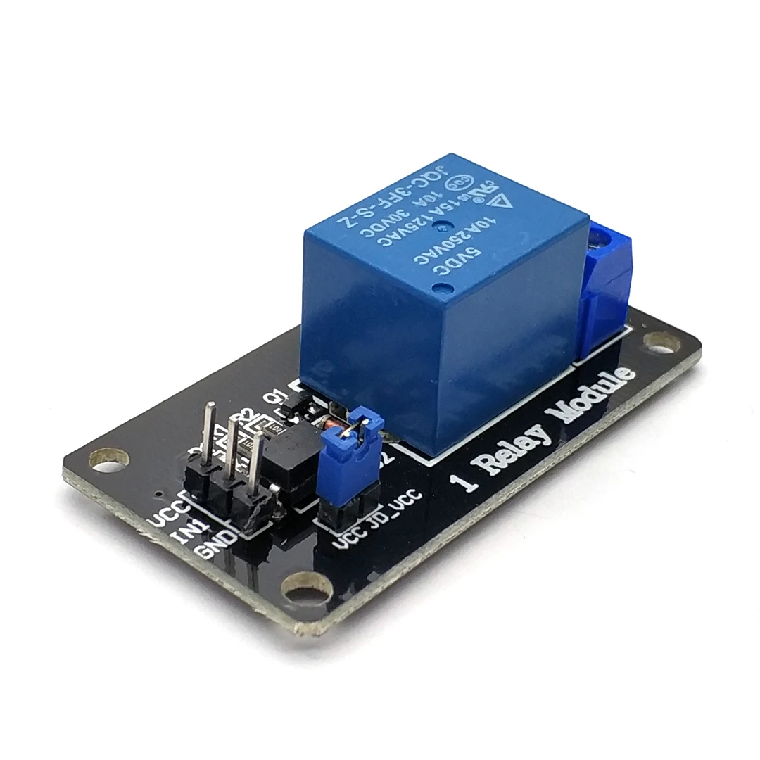 5V 12V 1 Channel Relay Module with Optocoupler Relay Output 1 Way Relay Module for Arduino